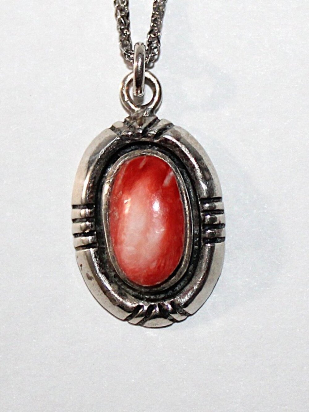 Vintage Sterling Silver Southwestern Necklace